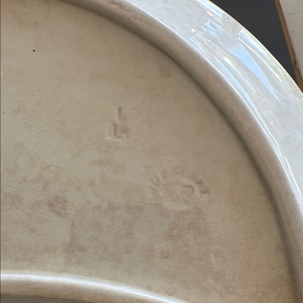 4 Spode plates over 100 years old - Elegant cream and Blue Plates with Gold Trim - Picture 3 of 8